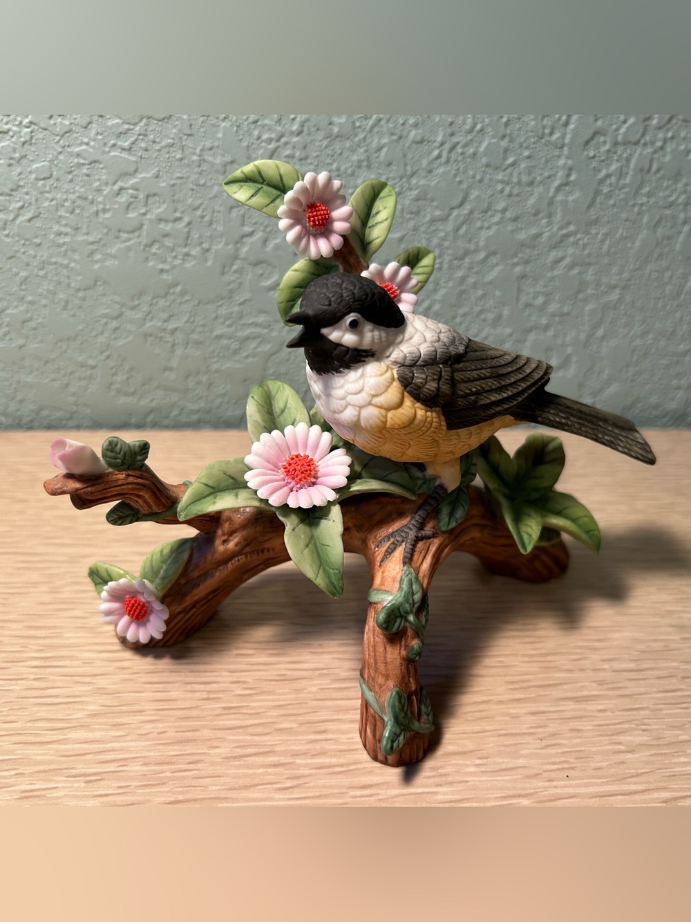 Danbury Mint Carolina Chickadee from The 12 Songbirds Collection